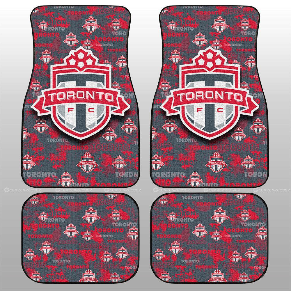 Toronto FC Car Floor Mats Custom Car Accessories - Gearcarcover - 1