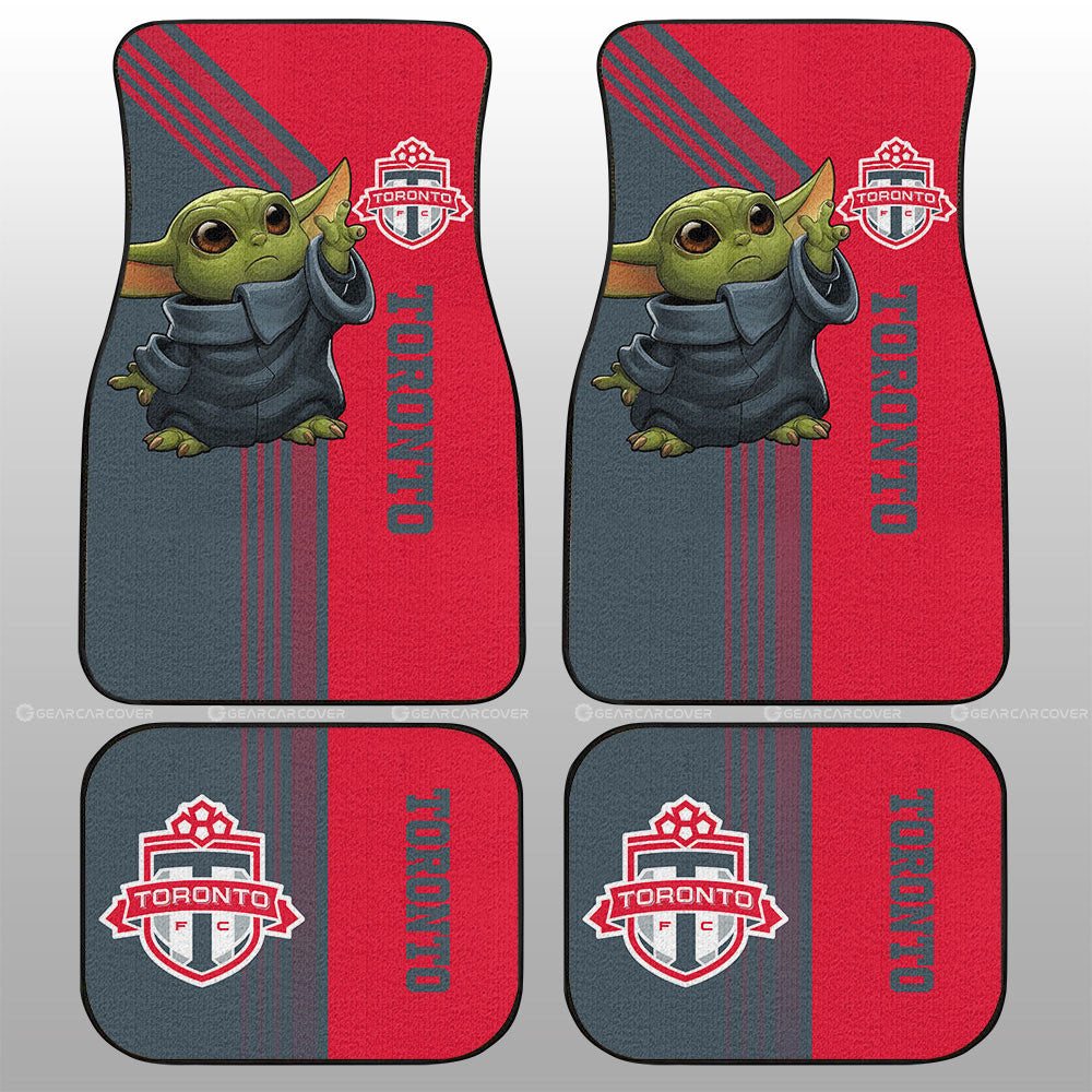 Toronto FC Car Floor Mats Custom Car Accessories - Gearcarcover - 1