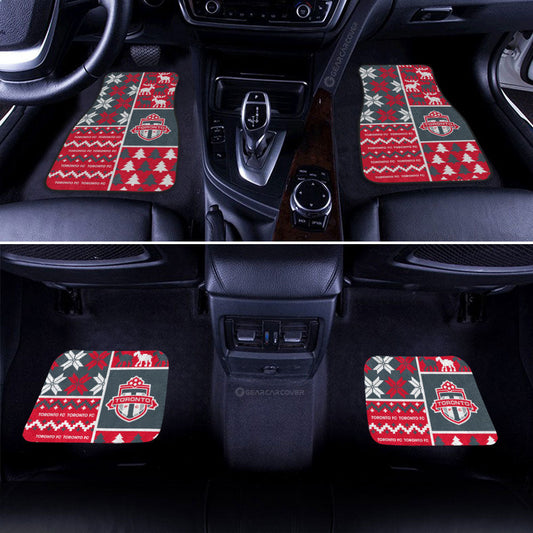 Toronto FC Car Floor Mats Custom Ugly Style Car Accessories - Gearcarcover - 2