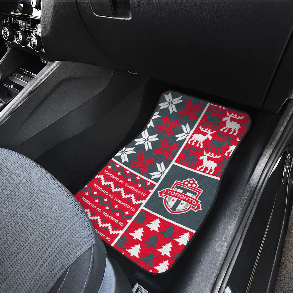 Toronto FC Car Floor Mats Custom Ugly Style Car Accessories - Gearcarcover - 3