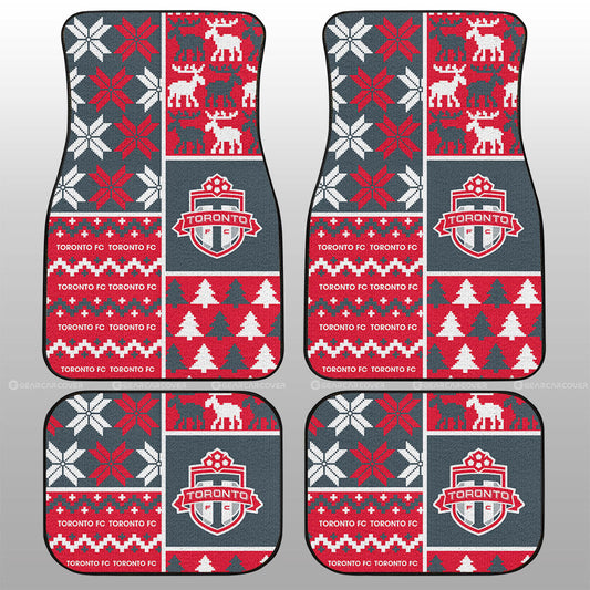 Toronto FC Car Floor Mats Custom Ugly Style Car Accessories - Gearcarcover - 1