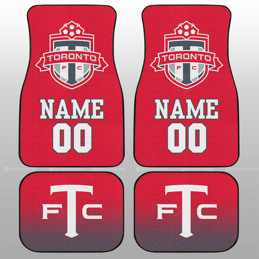 Toronto FC Car Floor Mats Sporty Team Collection - Gearcarcover - 1