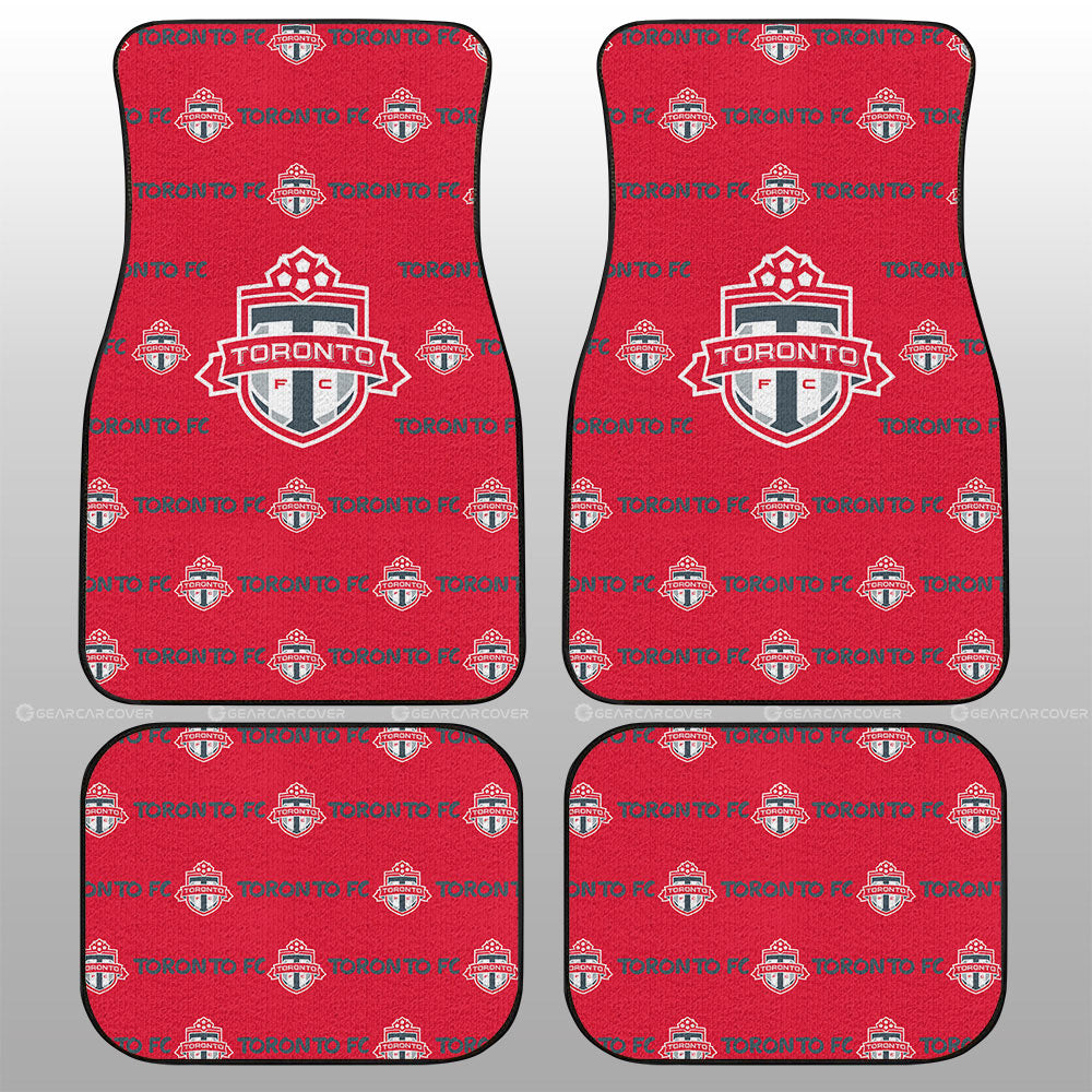 Toronto FC Car Floor Mats Sporty Team Collection - Gearcarcover - 1