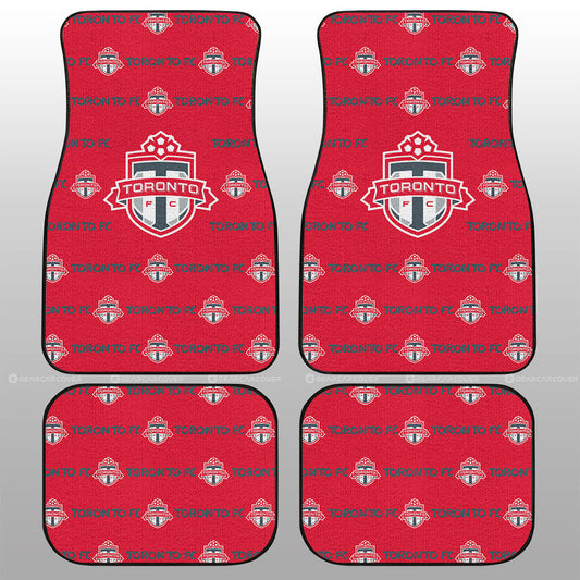 Toronto FC Car Floor Mats Sporty Team Collection - Gearcarcover - 1