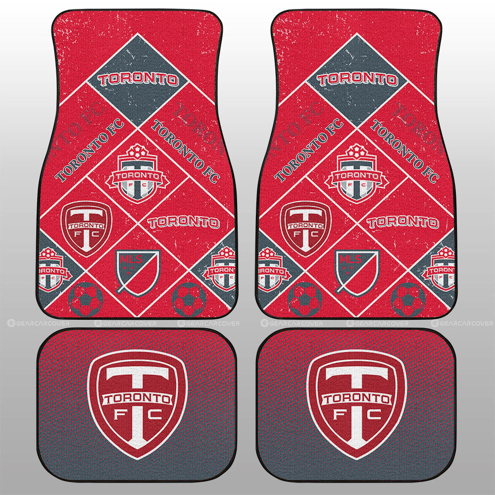 Toronto FC Car Floor Mats Sporty Team Collection - Gearcarcover - 1