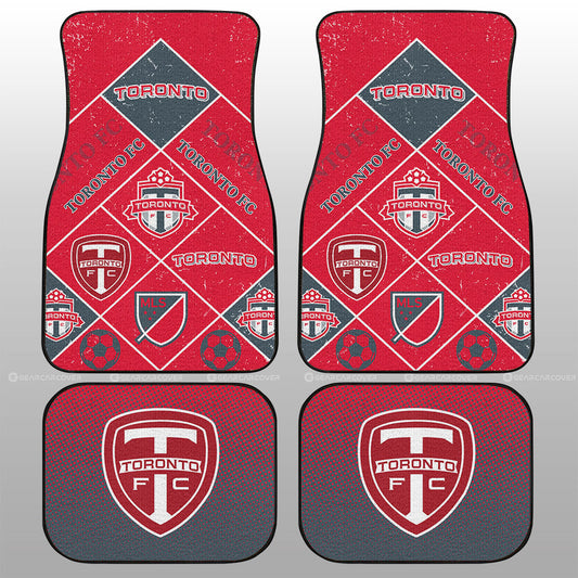 Toronto FC Car Floor Mats Sporty Team Collection - Gearcarcover - 1