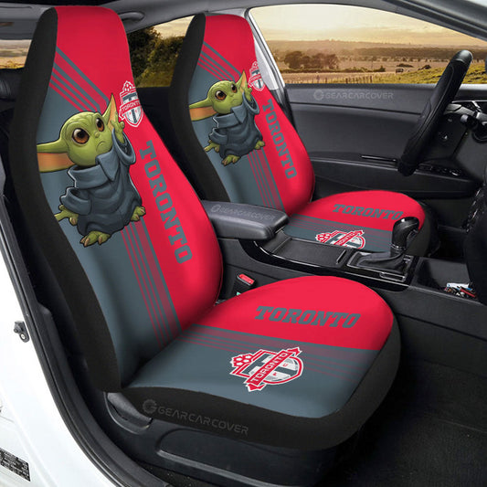 Toronto FC Car Seat Covers Baby Yoda Car Accessories - Gearcarcover - 2