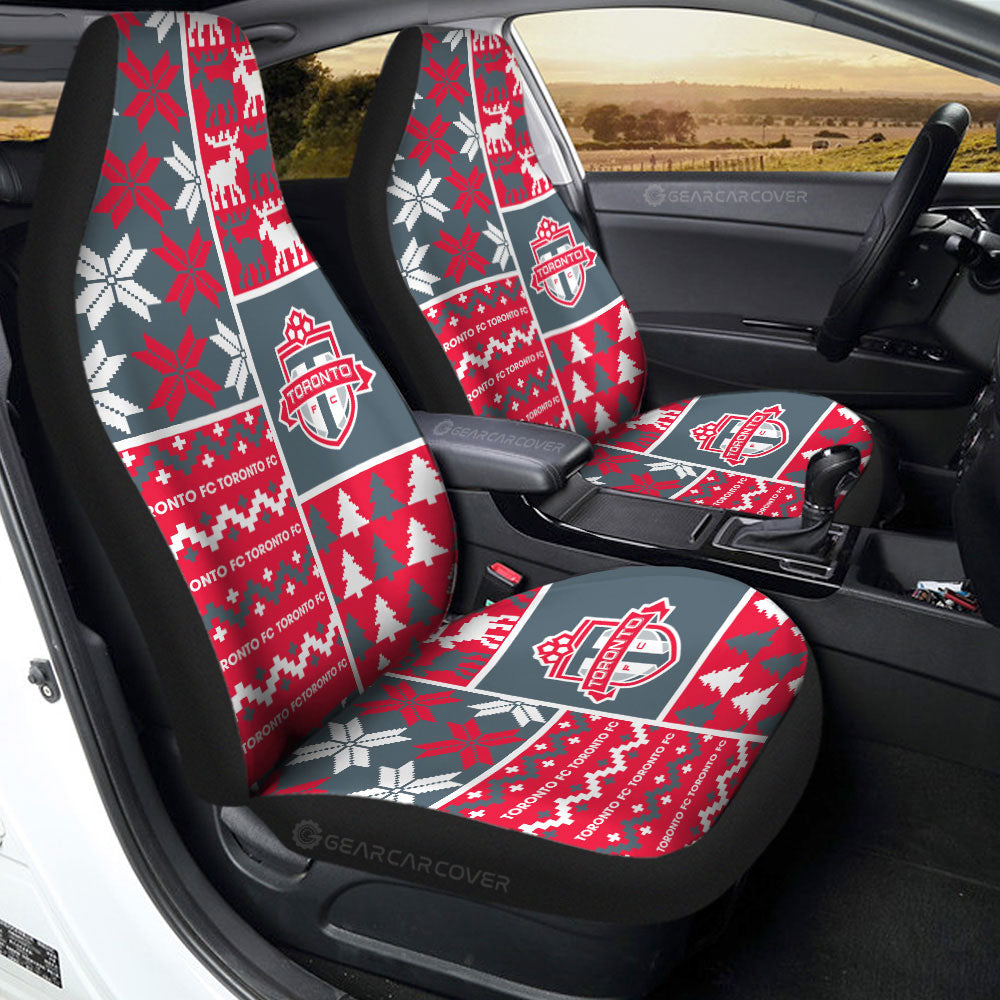 Toronto FC Car Seat Covers Custom Ugly Style Car Accessories - Gearcarcover - 2