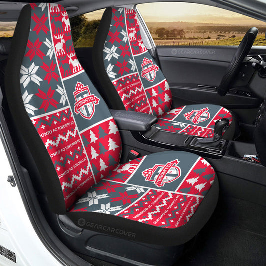 Toronto FC Car Seat Covers Custom Ugly Style Car Accessories - Gearcarcover - 2