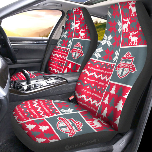Toronto FC Car Seat Covers Custom Ugly Style Car Accessories - Gearcarcover - 1
