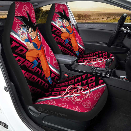 Toronto FC Car Seat Covers Goku Car Accessories For Fans - Gearcarcover - 1