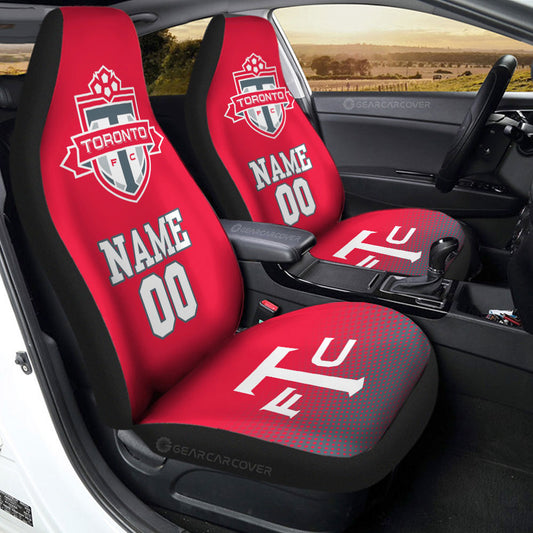 Toronto FC Car Seat Covers Sporty Team Collection - Gearcarcover - 2