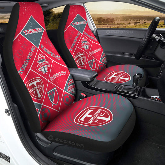 Toronto FC Car Seat Covers Sporty Team Collection - Gearcarcover - 2