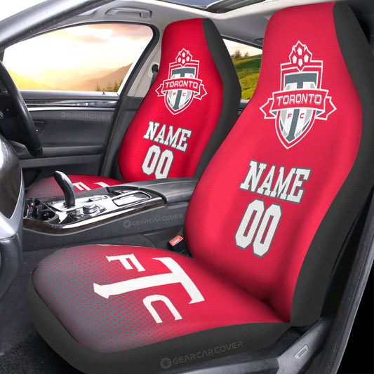Toronto FC Car Seat Covers Sporty Team Collection - Gearcarcover - 1
