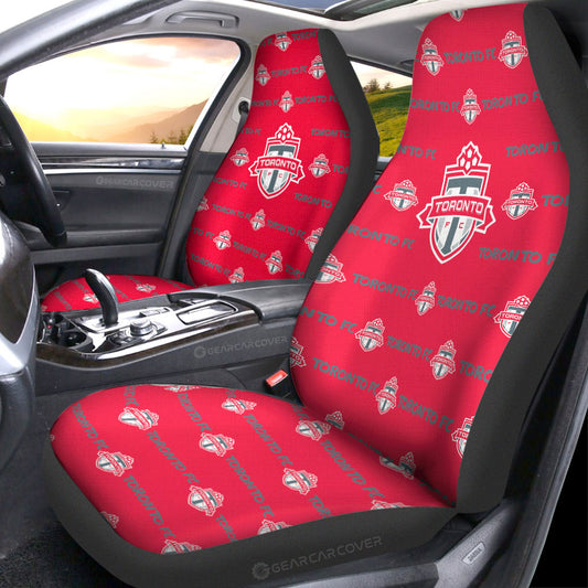 Toronto FC Car Seat Covers Sporty Team Collection - Gearcarcover - 1