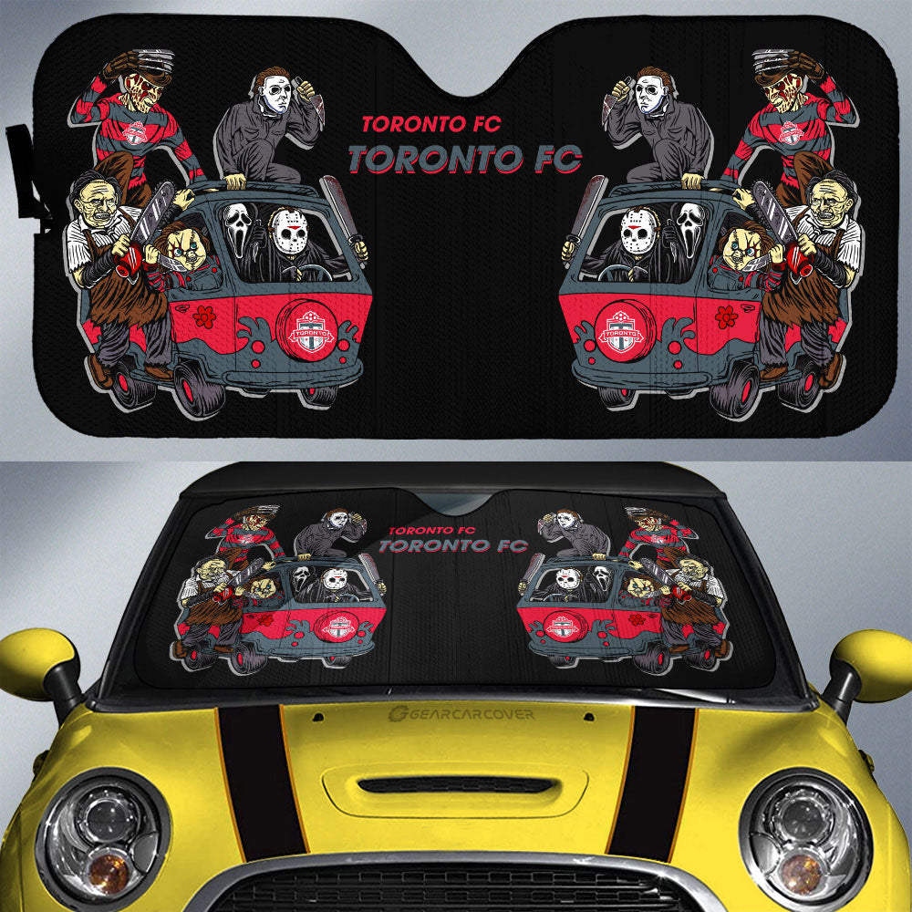 Toronto FC Car Sunshade Custom Car Accessories - Gearcarcover - 1