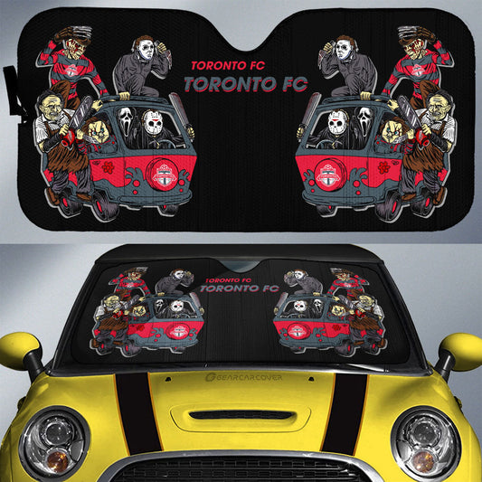 Toronto FC Car Sunshade Custom Car Accessories - Gearcarcover - 1