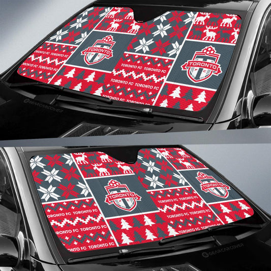 Toronto FC Car Sunshade Custom Ugly Style Car Accessories - Gearcarcover - 2