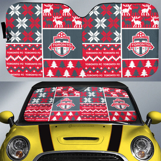 Toronto FC Car Sunshade Custom Ugly Style Car Accessories - Gearcarcover - 1