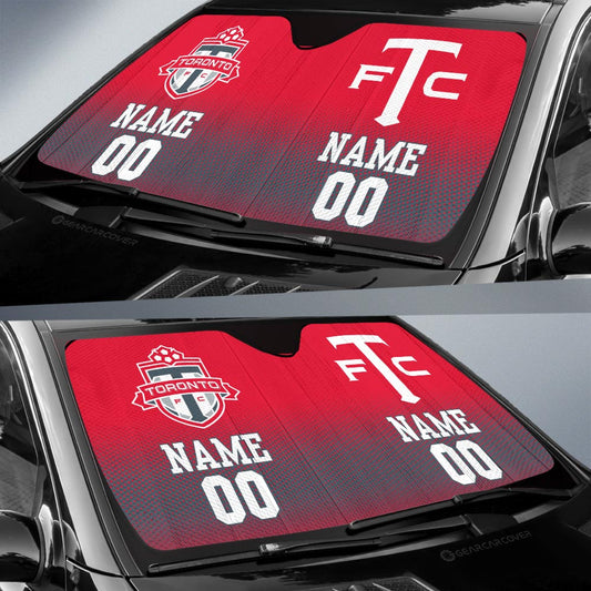 Toronto FC Car Sunshade Sporty Team Collection - Gearcarcover - 2