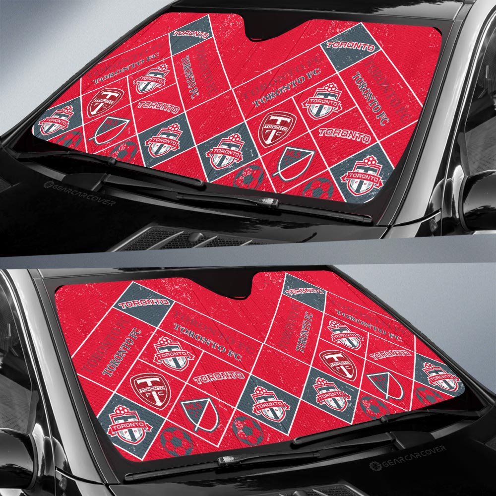 Toronto FC Car Sunshade Sporty Team Collection - Gearcarcover - 2