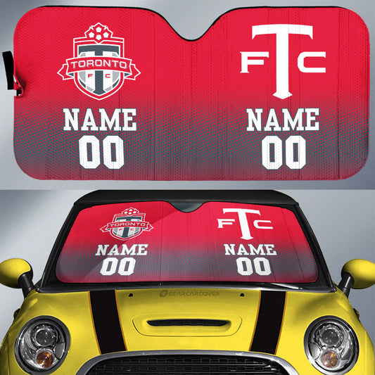 Toronto FC Car Sunshade Sporty Team Collection - Gearcarcover - 1