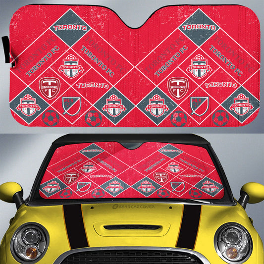 Toronto FC Car Sunshade Sporty Team Collection - Gearcarcover - 1