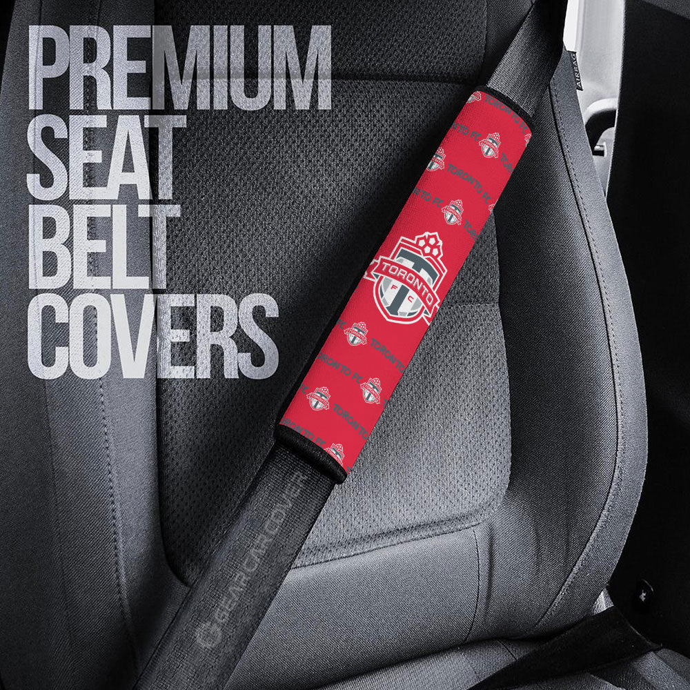 Toronto FC Seat Belt Covers Sporty Team Collection - Gearcarcover - 3