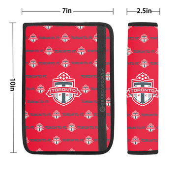 Toronto FC Seat Belt Covers Sporty Team Collection - Gearcarcover - 1
