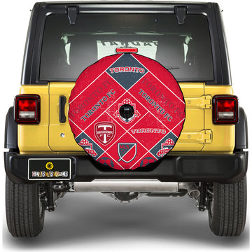 Toronto FC Spare Tire Covers Camera Hole Sporty Team Collection - Gearcarcover - 1