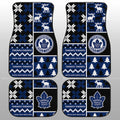 Toronto Maple Leafs Car Floor Mats Custom Ugly Style Car Accessories - Gearcarcover - 1