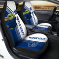 Toronto Maple Leafs Car Seat Covers Baby Yoda Car Accessories - Gearcarcover - 2