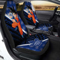 Toronto Maple Leafs Car Seat Covers Goku Car Decorations For Fans - Gearcarcover - 1