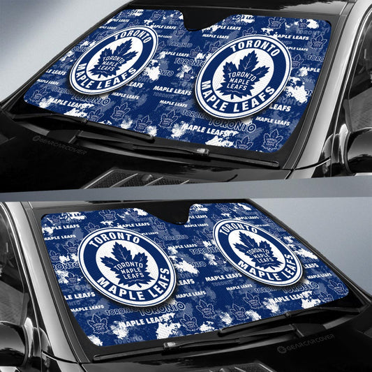 Toronto Maple Leafs Car Sunshade Custom Car Accessories - Gearcarcover - 2