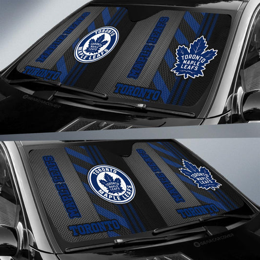 Toronto Maple Leafs Car Sunshade Custom Car Accessories - Gearcarcover - 2