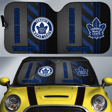 Toronto Maple Leafs Car Sunshade Custom Car Accessories - Gearcarcover - 1