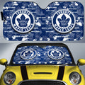 Toronto Maple Leafs Car Sunshade Custom Car Accessories - Gearcarcover - 1
