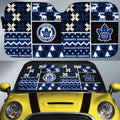 Toronto Maple Leafs Car Sunshade Custom Ugly Style Car Accessories - Gearcarcover - 1