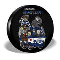 Toronto Maple Leafs Spare Tire Covers Horror Characters Car Accessories - Gearcarcover - 3