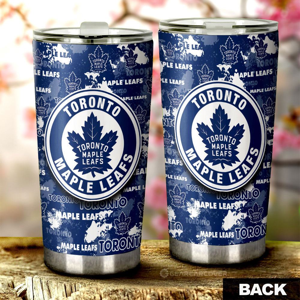 Toronto Maple Leafs Tumbler Cup Custom Car Accessories - Gearcarcover - 2