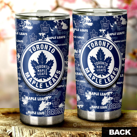 Toronto Maple Leafs Tumbler Cup Custom Car Accessories - Gearcarcover - 2