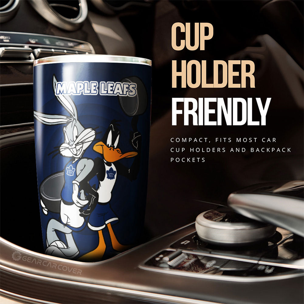 Toronto Maple Leafs Tumbler Cup Custom Car Accessories - Gearcarcover - 3