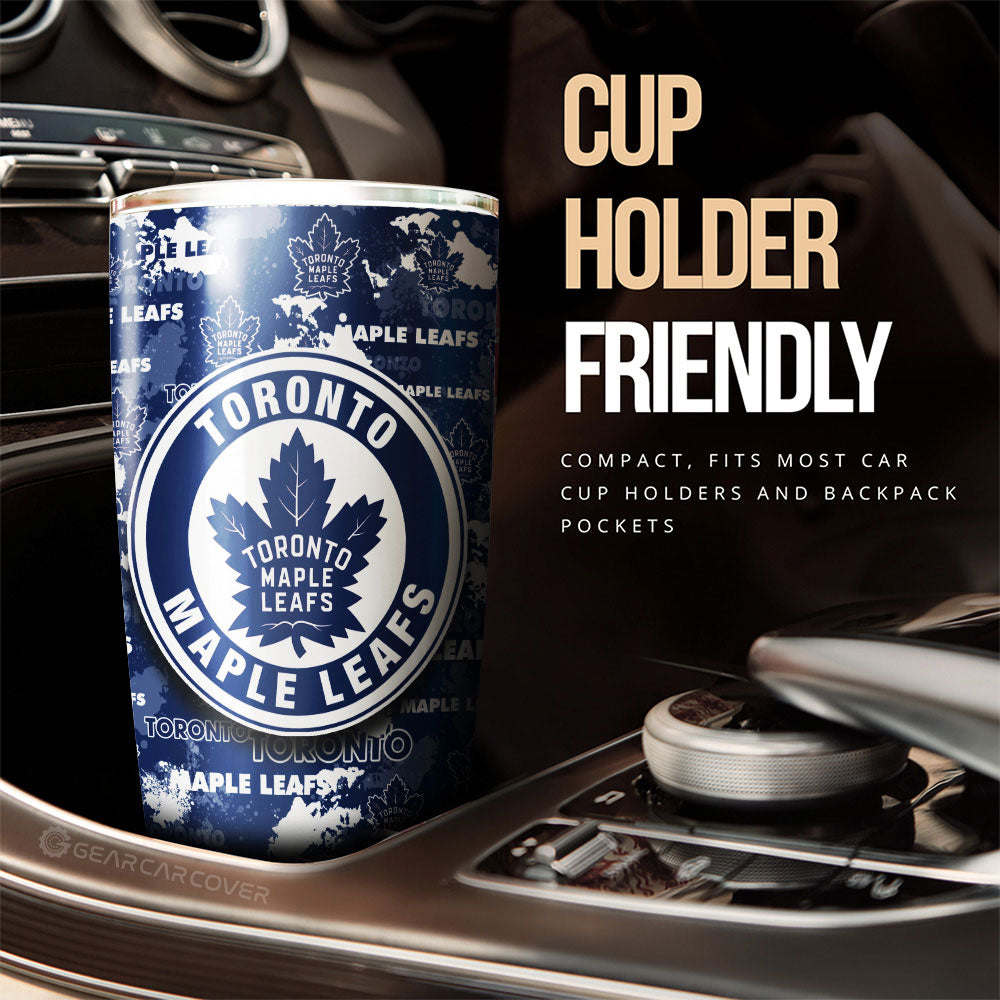 Toronto Maple Leafs Tumbler Cup Custom Car Accessories - Gearcarcover - 3