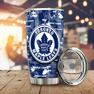 Toronto Maple Leafs Tumbler Cup Custom Car Accessories - Gearcarcover - 1