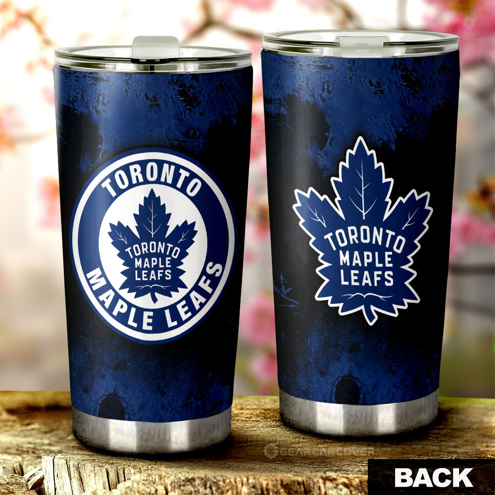 Toronto Maple Leafs Tumbler Cup Custom Car Accessories - Gearcarcover - 1