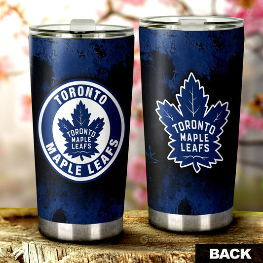 Toronto Maple Leafs Tumbler Cup Custom Car Accessories - Gearcarcover - 1