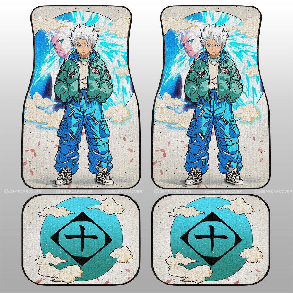 Toshiro Hitsugaya Car Floor Mats Anime Collection - Gearcarcover - 1
