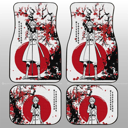 Toshiro Hitsugaya Car Floor Mats Custom Japan Style Bleach Car Interior Accessories - Gearcarcover - 2