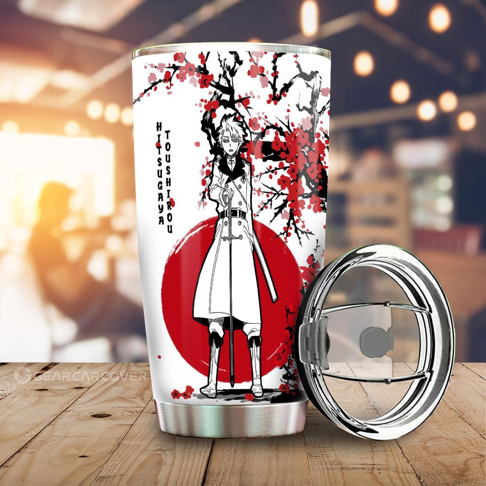 Toshiro Hitsugaya Tumbler Cup Custom Japan Style Bleach Car Interior Accessories - Gearcarcover - 1