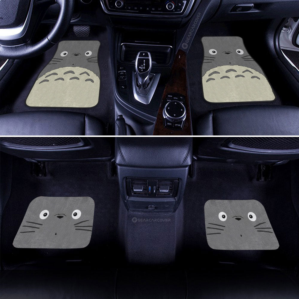 Totoro Car Floor Mats Custom My Neighbor Totoro Car Accessories - Gearcarcover - 2